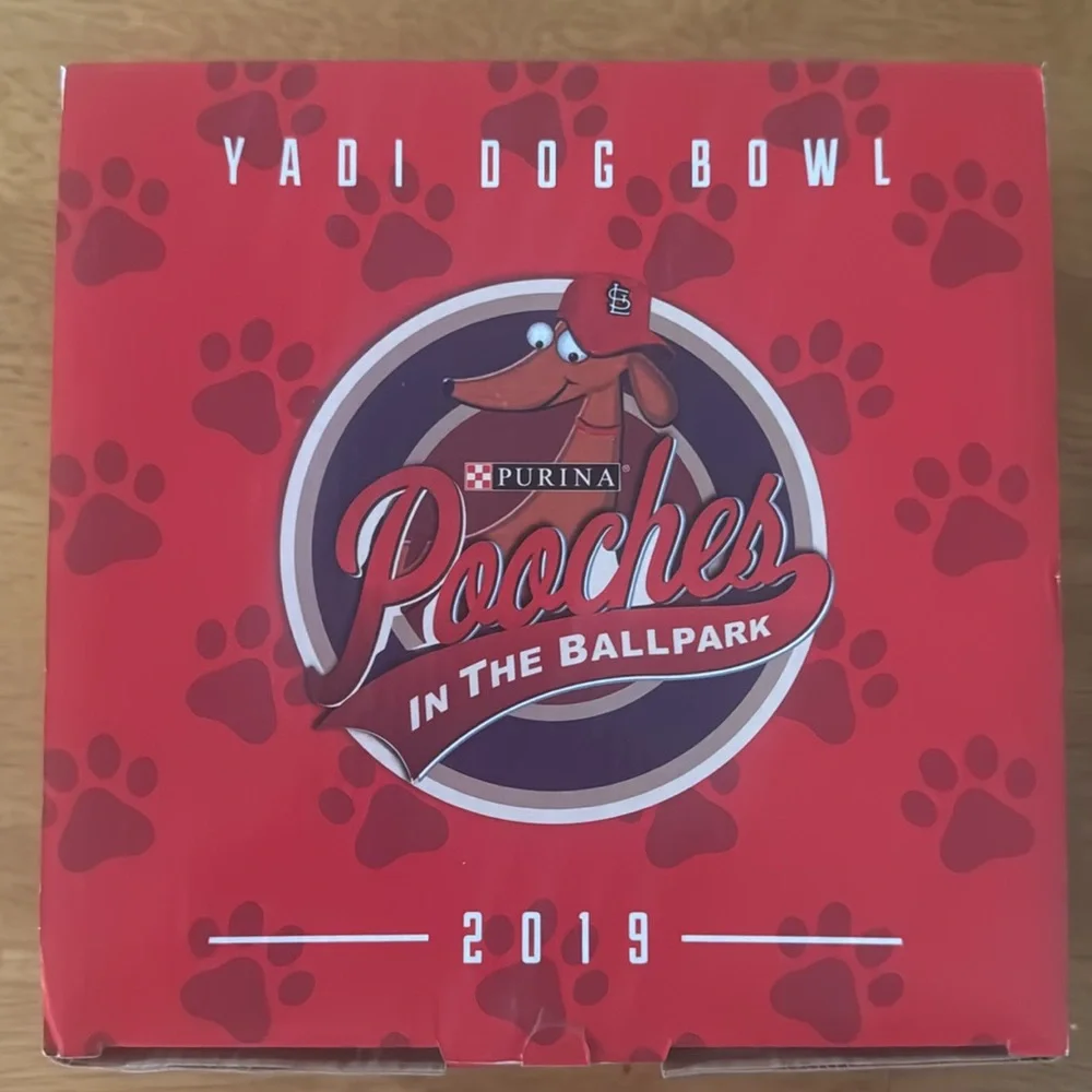 Yadi Molina Dog Bowl Pet Yadier St Louis Cardinals